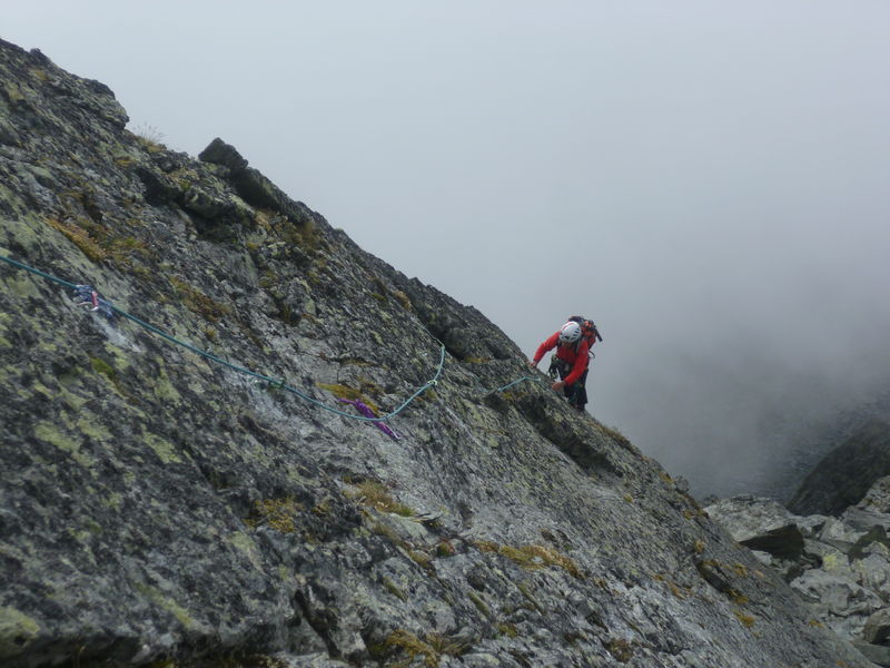 Grande voie : Le Grand Bec - Voie Granger - Planay