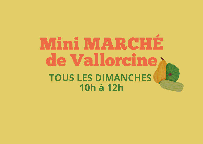 Petit marché de Vallorcine