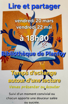 Lecture et temps d'échanges_Planfoy