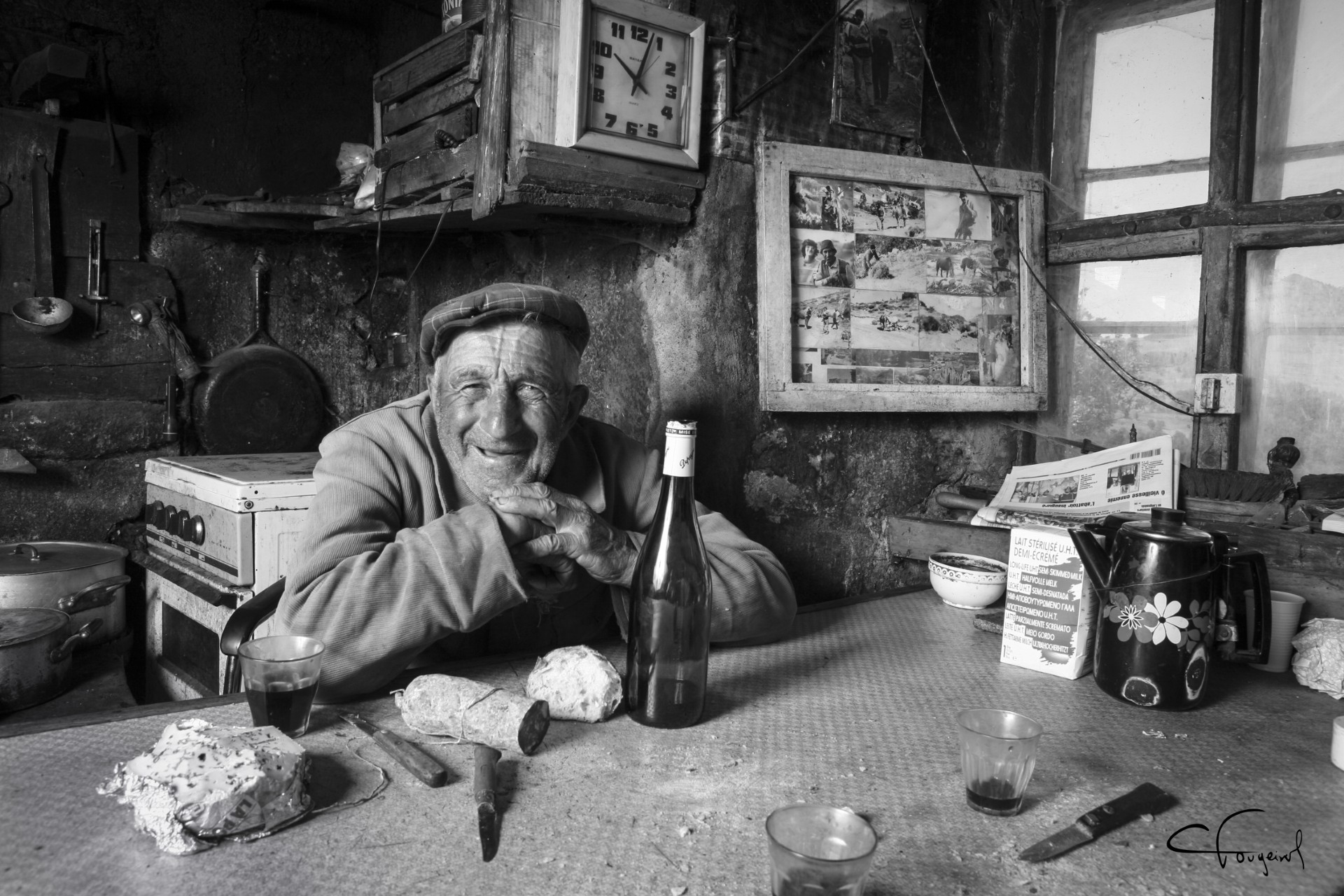 Exposition « Gueules d’Ardèche» de Claude Fougeirol
