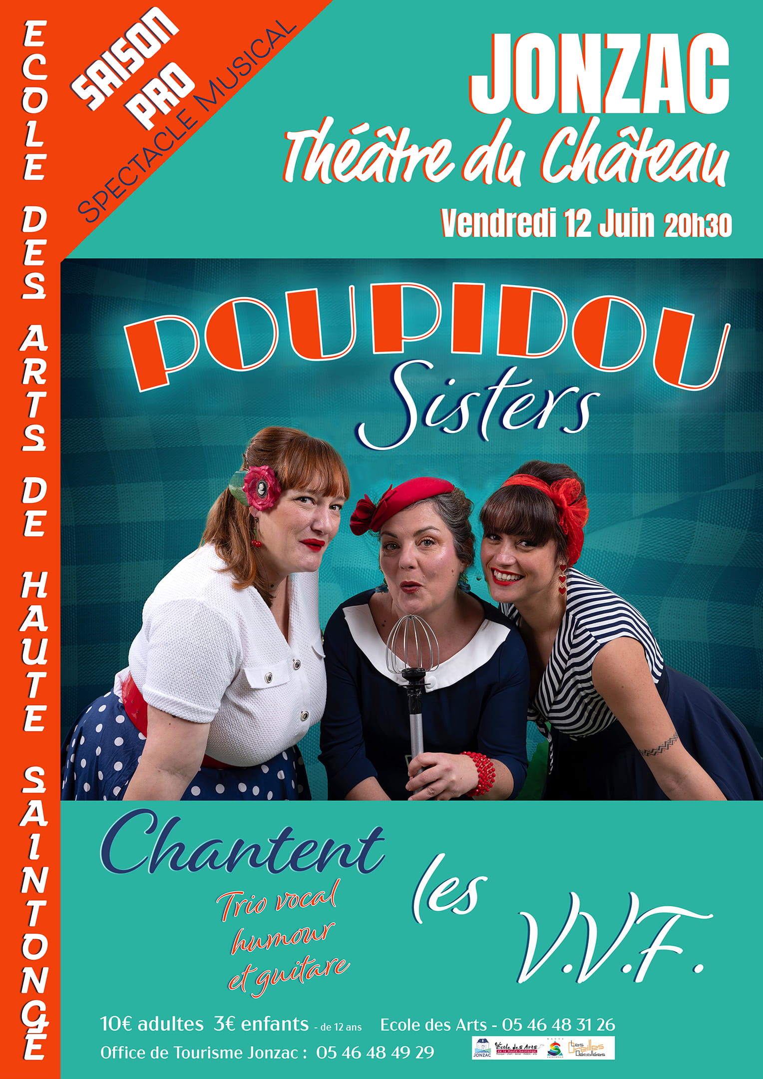 Spectacle musical "Poupidou Sisters"