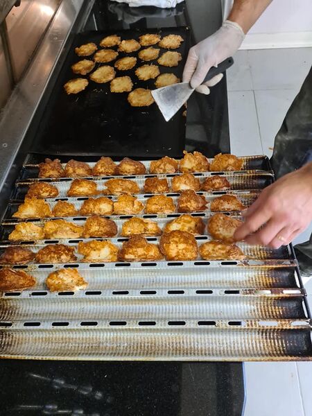 Fabrication des chouquettes