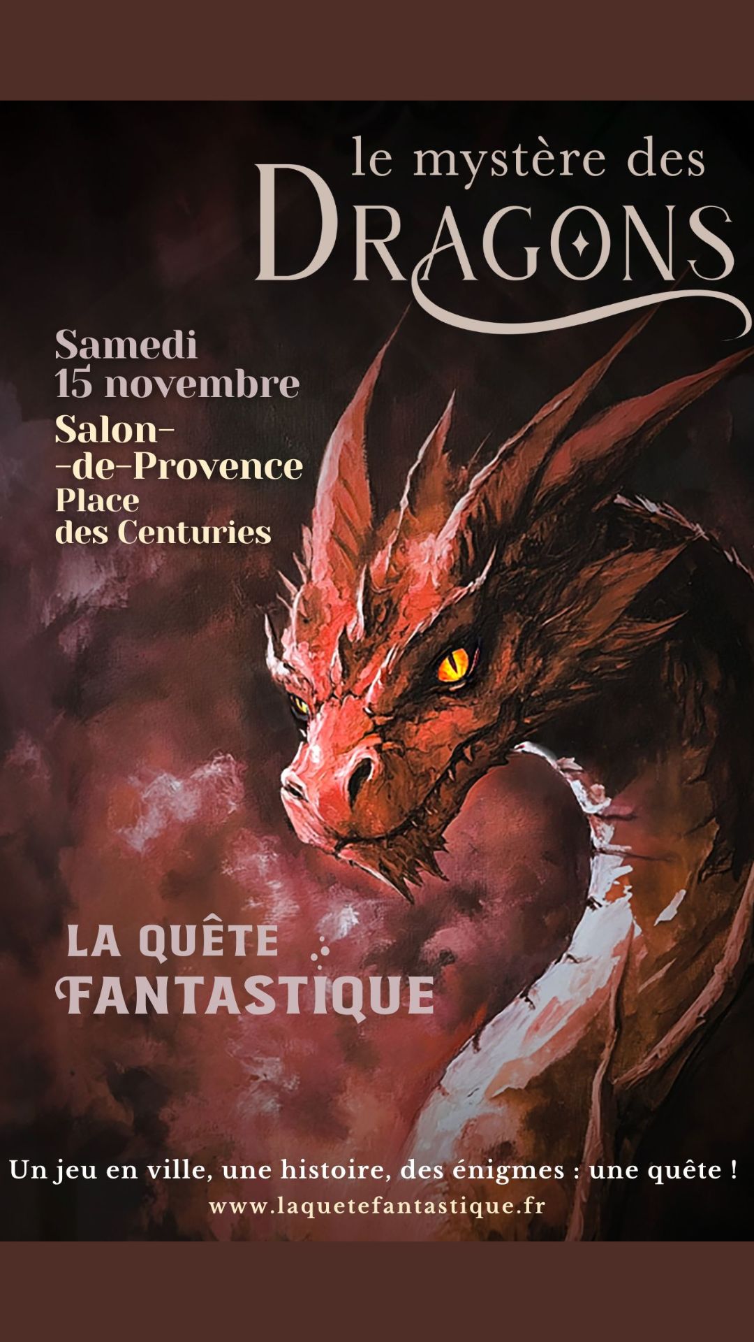 Escape Game Urbain : Le Mystère des Dragons