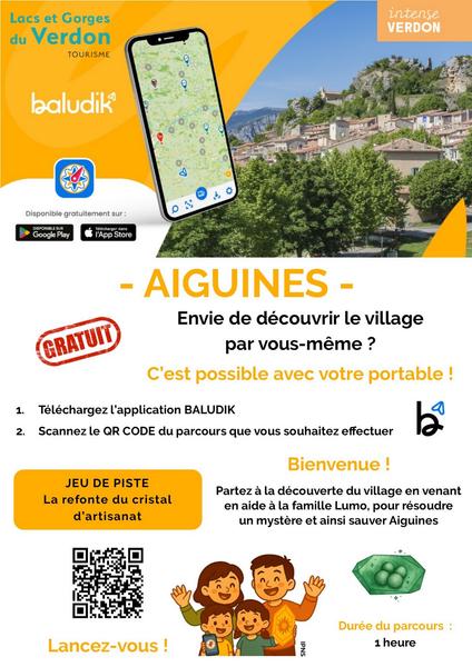 Baludik - Jeu de Piste - Le cristal d'artisanat_Aiguines