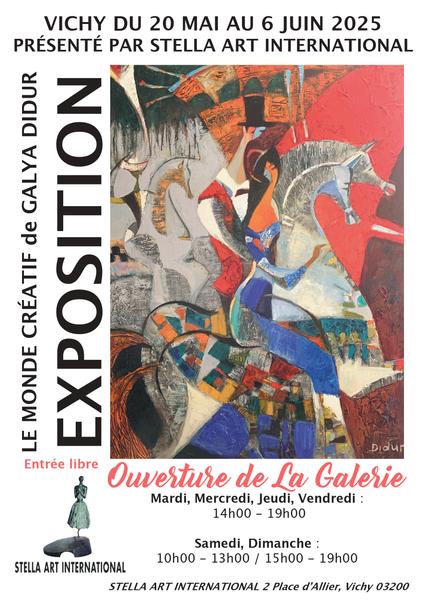 Exposition personnelle "Le Monde Créative de Galya Didur"