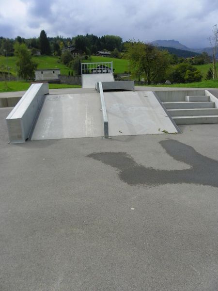 Piste de skate board