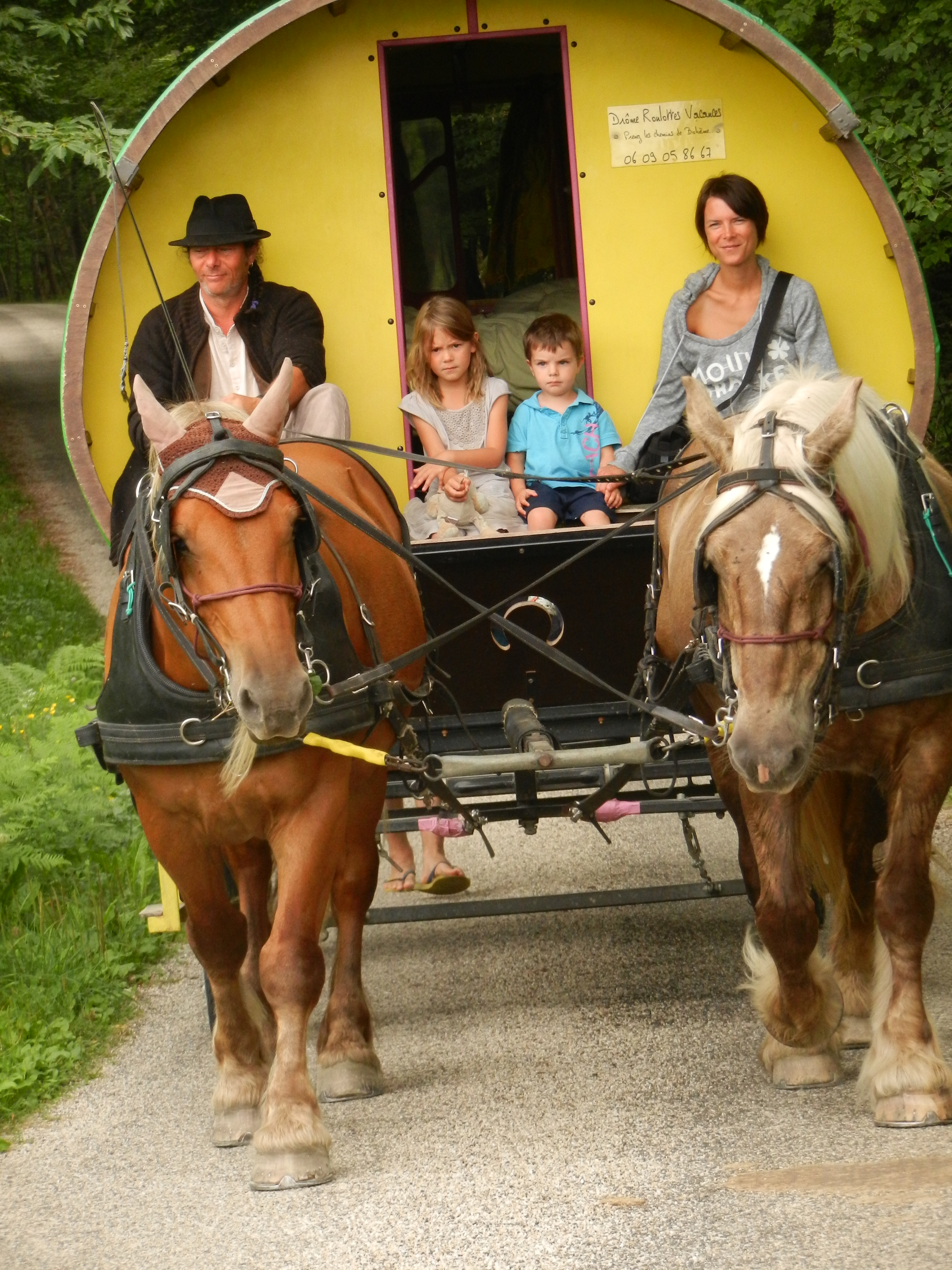 cocher et famille