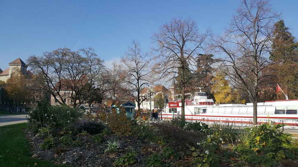 Le lac d'Annecy - Bâteau