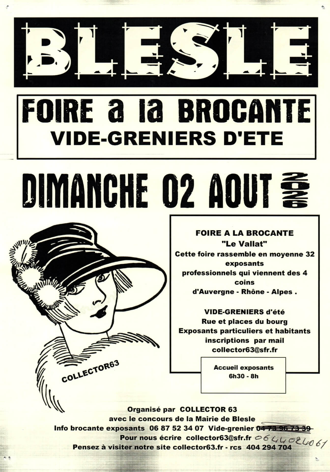 Foire à la brocante et vide-greniers d'été
