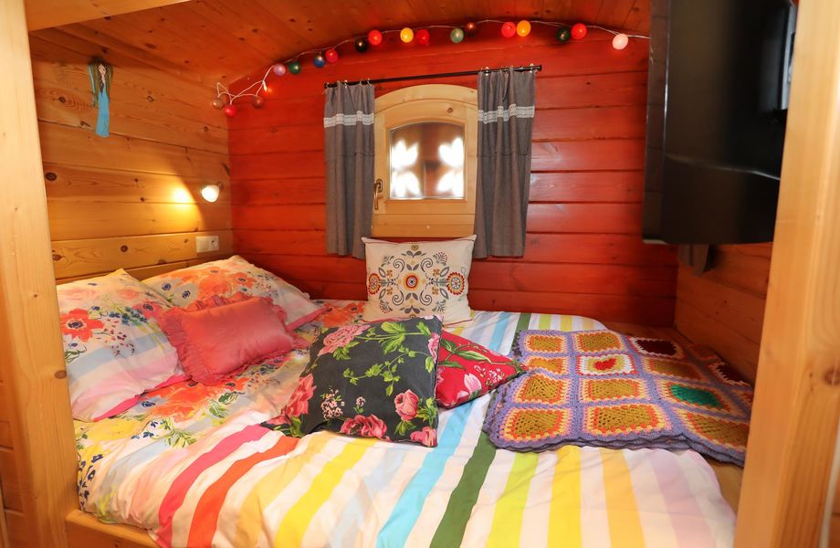 Lit de la roulotte