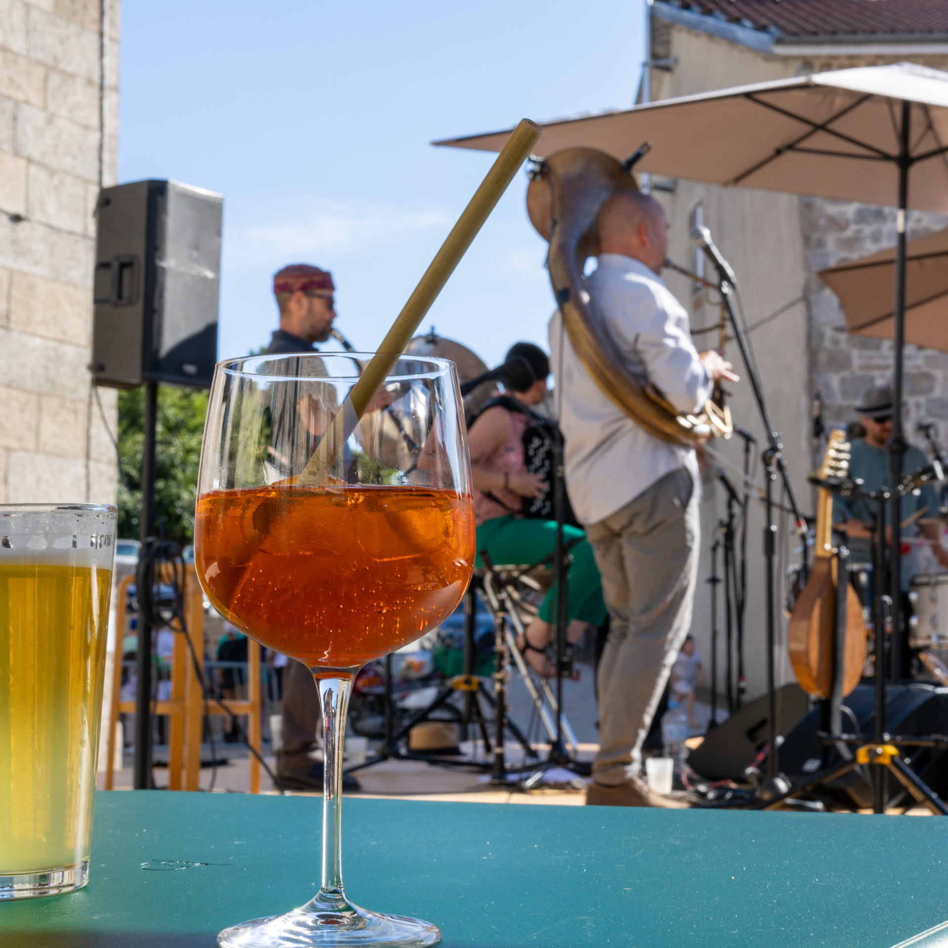 Défilé des classes et concert