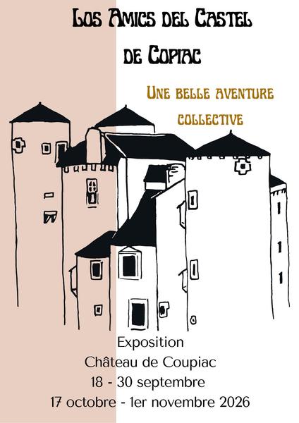Exposition au château de Coupiac