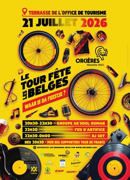 Le Tour fête les Belges !
