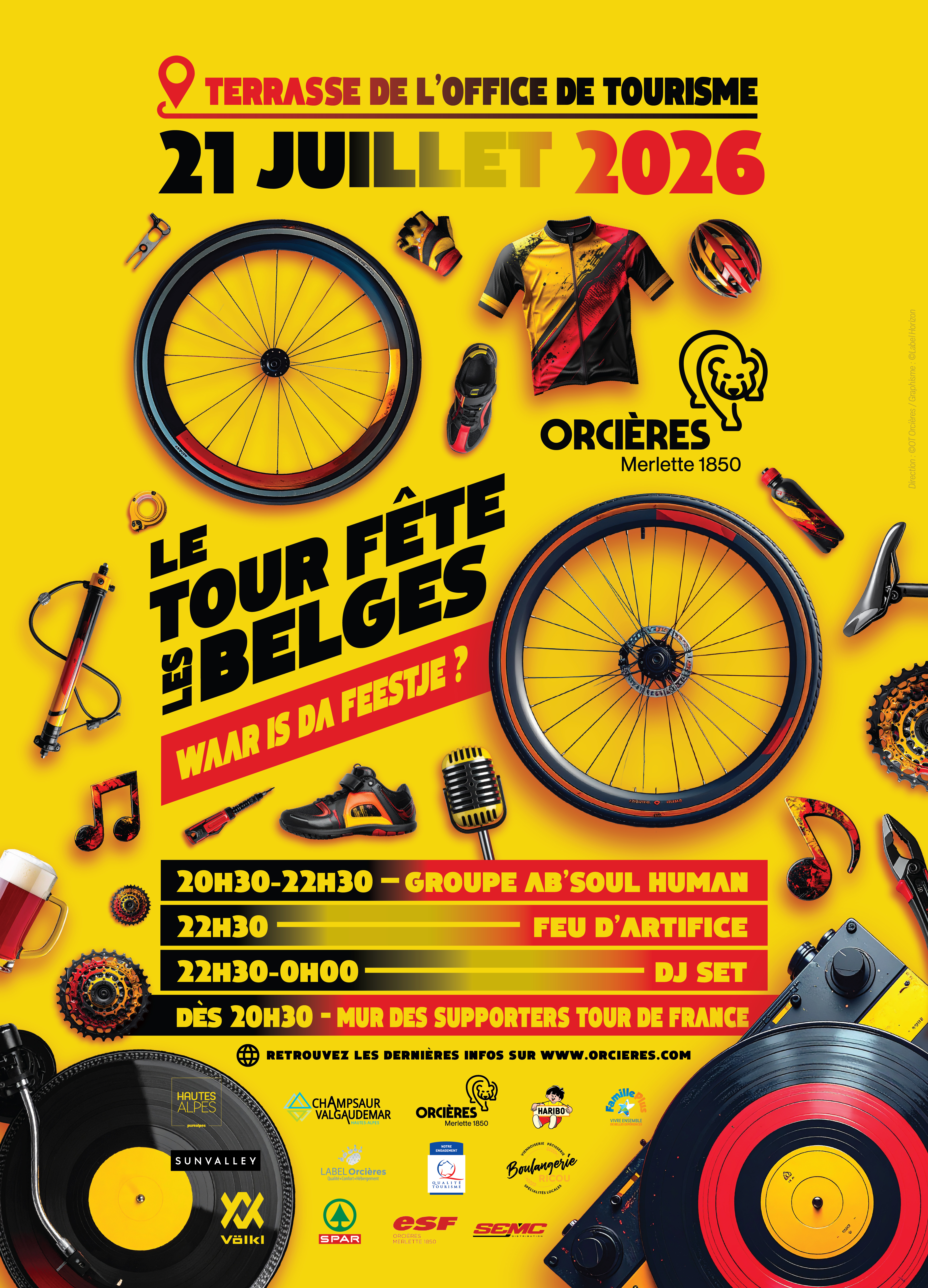 Le Tour fête les Belges !