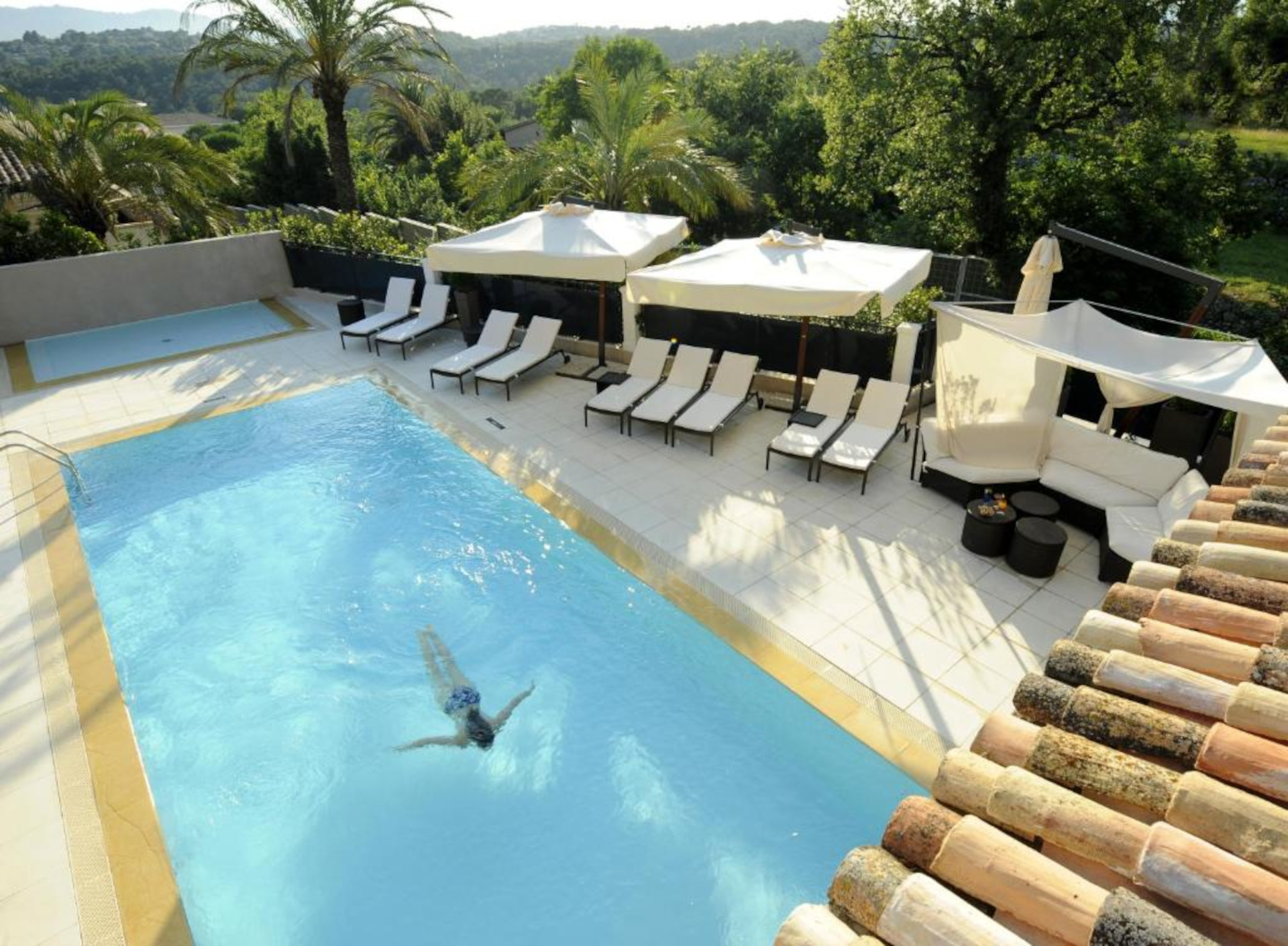 Spa et piscine du Royal Mougins Golf Resort