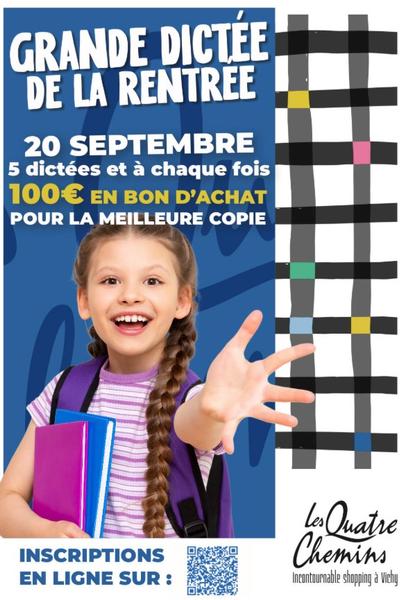 Grande dictée de la rentrée