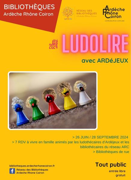 Ludolire rendez-vous jeux en famille à Saint-Lager Bressac