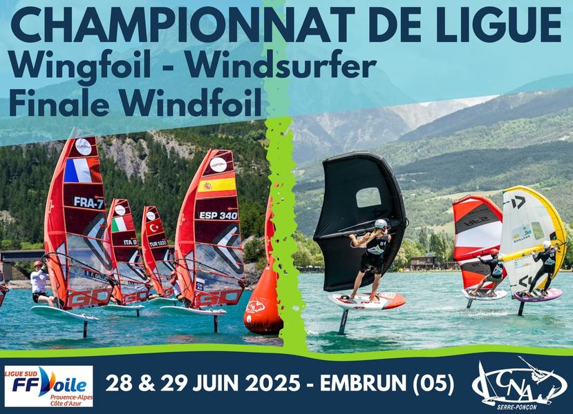 Championnat de Ligue Windfoil - Wingfoil - Windsurfer_Embrun