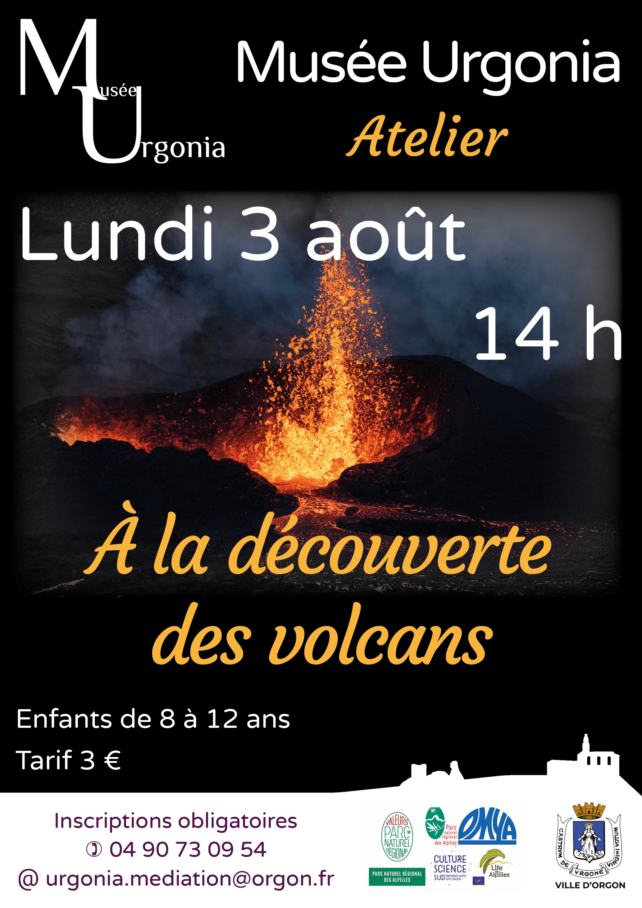 Atelier "A la découverte des volcans"