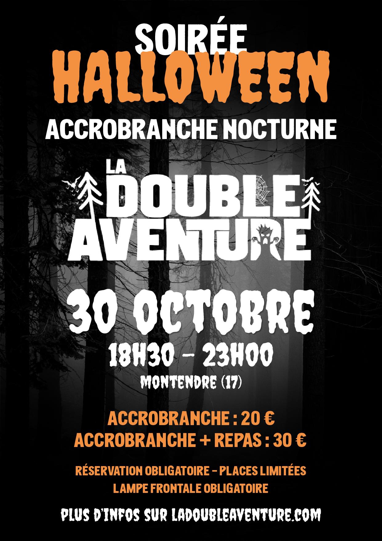 Soirée Halloween - La Double Aventure