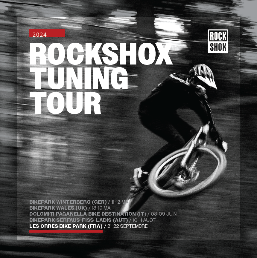 Bike Park Closing : TECH SESSION FOURCHE ROCKSHOX x RockShox Tuning Tour / SRAM