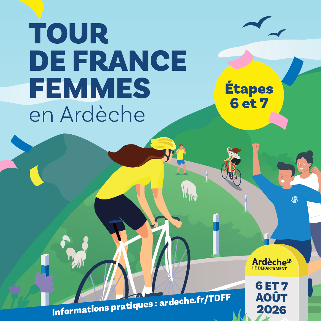 Le Tour de France féminin au départ de La Voulte-sur-Rhône
