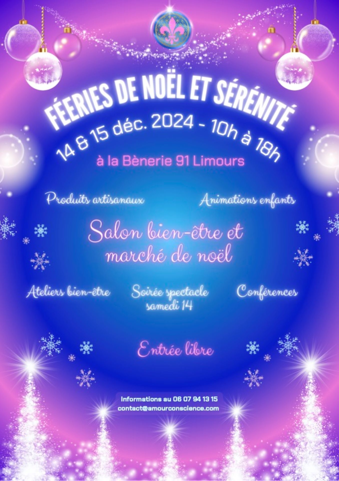 Fu00e9u00e9rie de Nou00ebl et Su00e9ru00e9nitu00e9, marchu00e9 u00e0 Limours