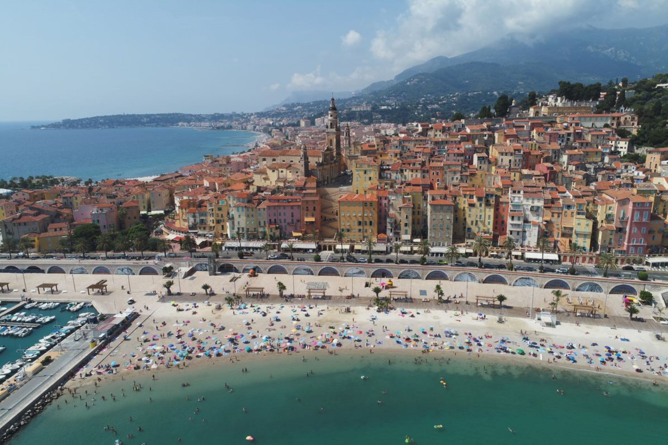 Vue de Menton