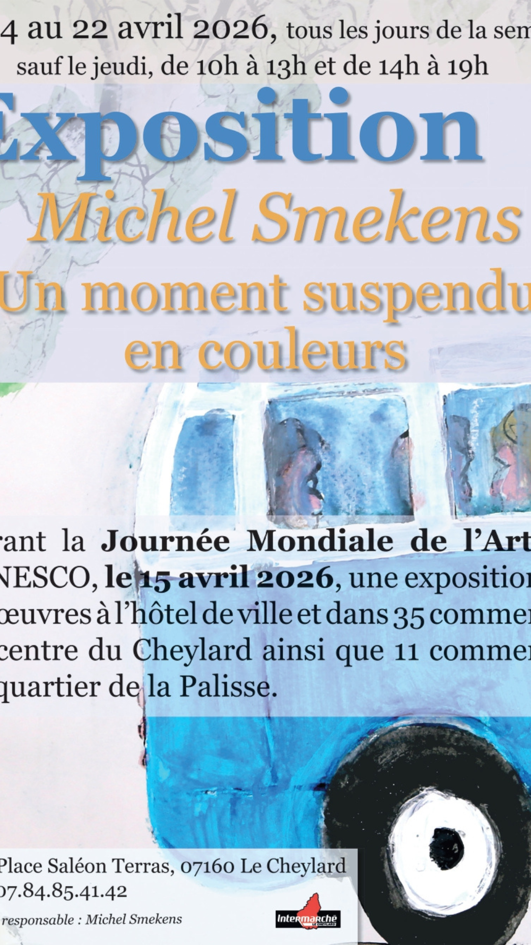 Exposition "Un moment suspendu en couleurs"
