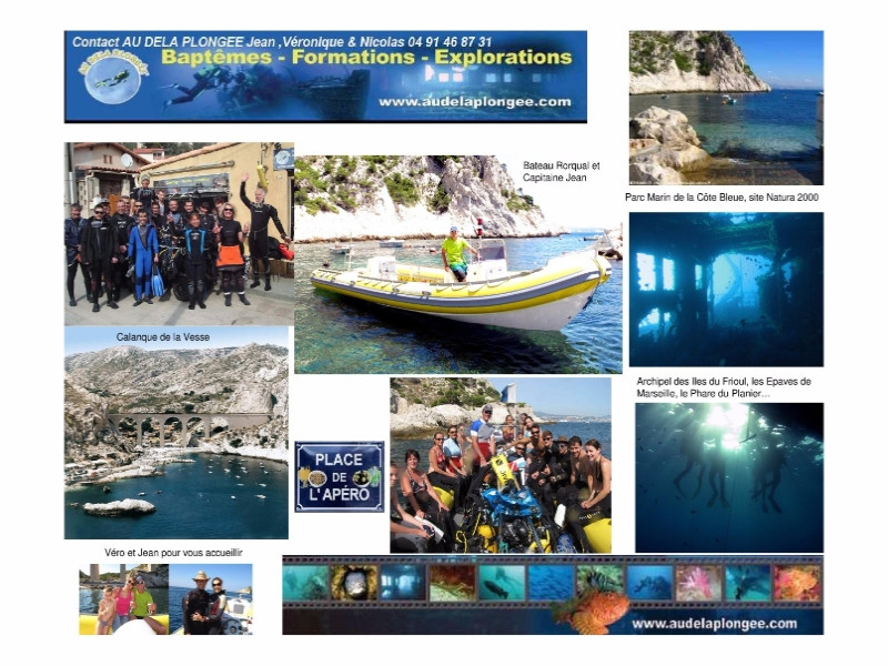 Centre Au Delà Plongée, Le Rove - photo 3