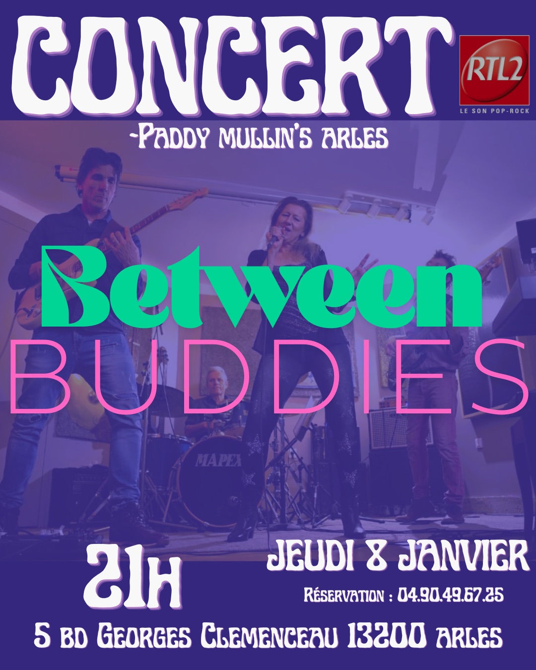 Concert – Between Buddies au Paddy