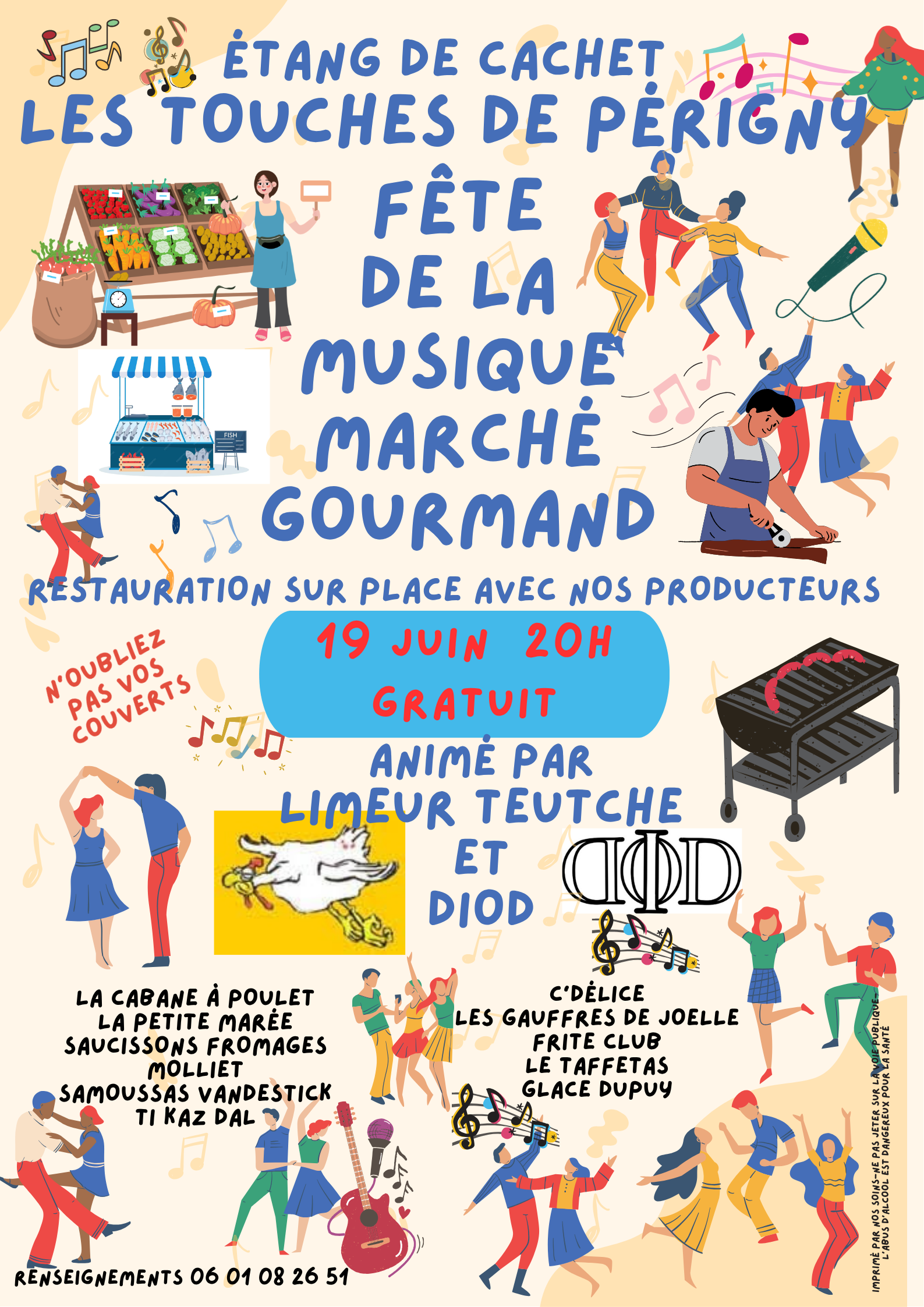 Fête de la musique - Marché gourmand