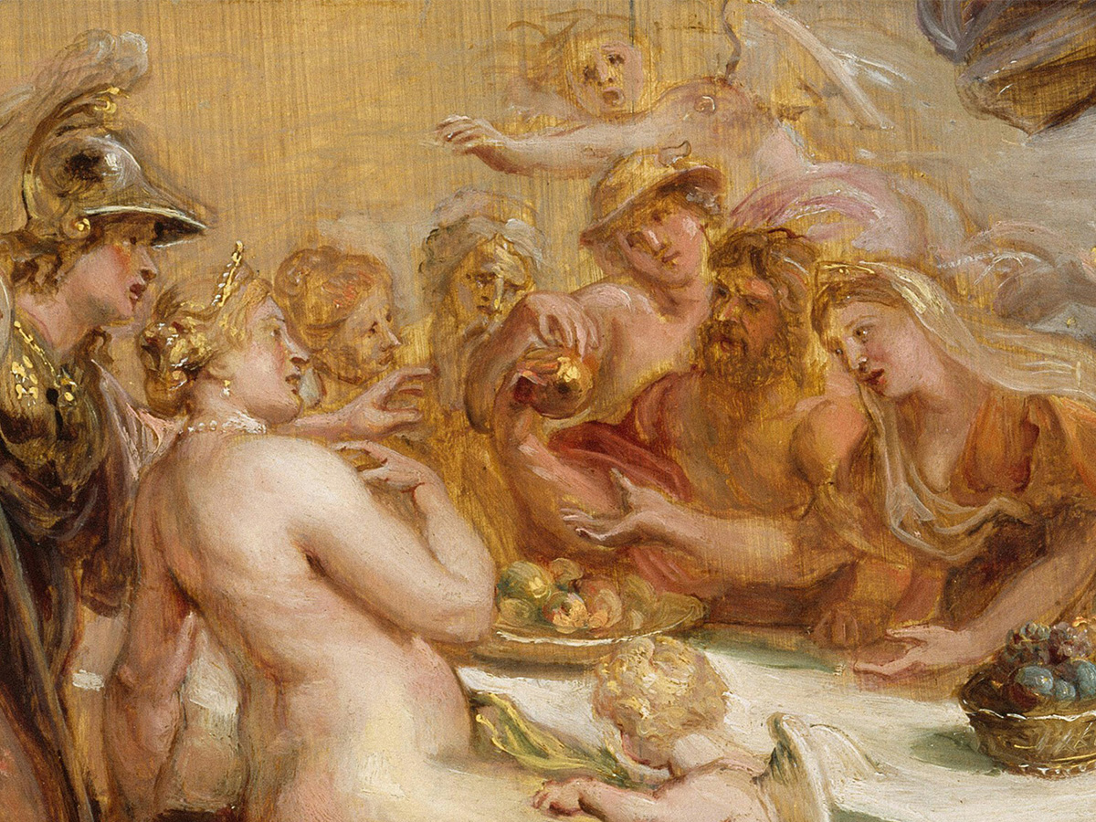 The wedding of peleus and thetis