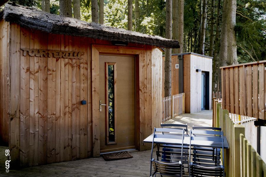 cabane dans les arbres