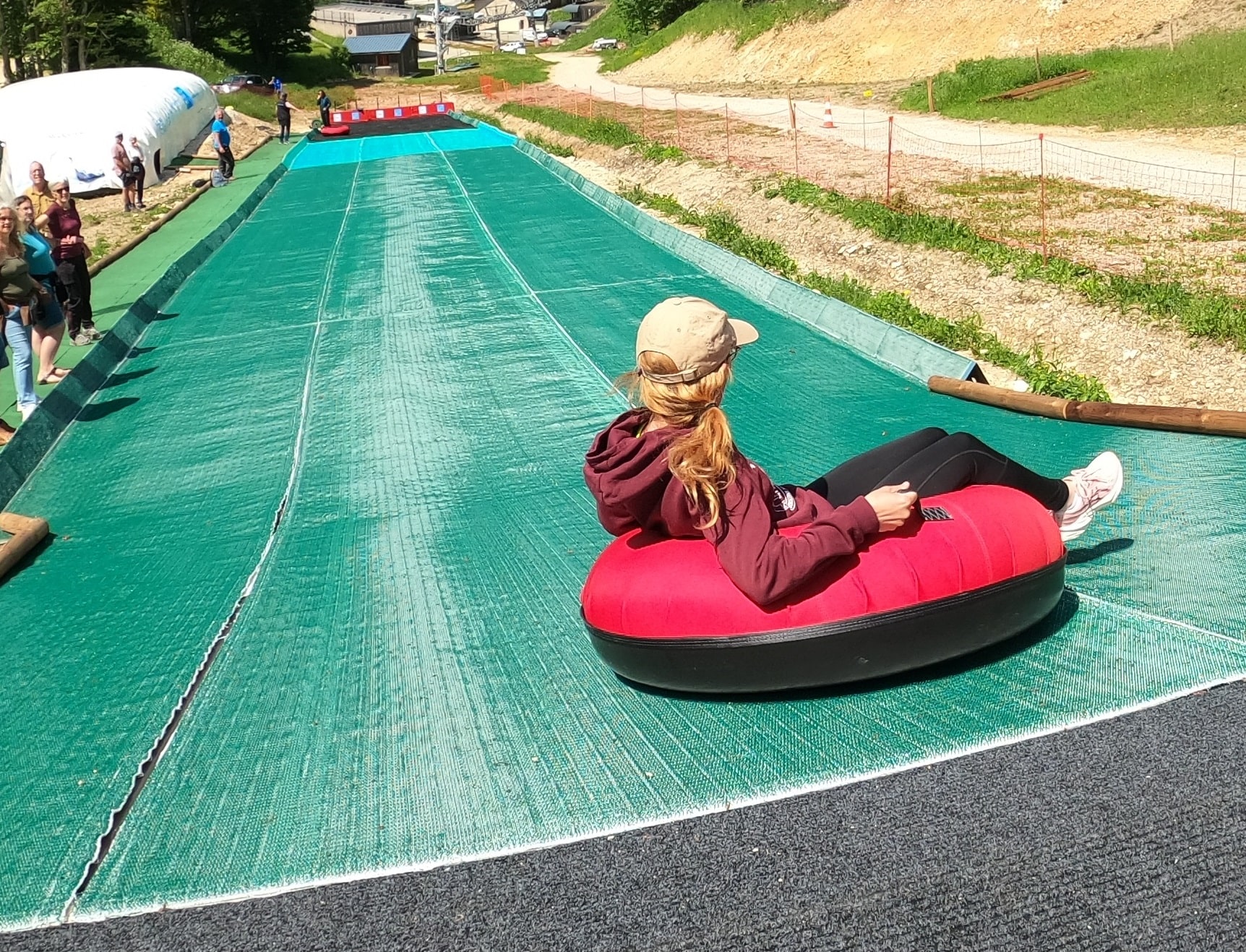 Tubing au Col de Rousset