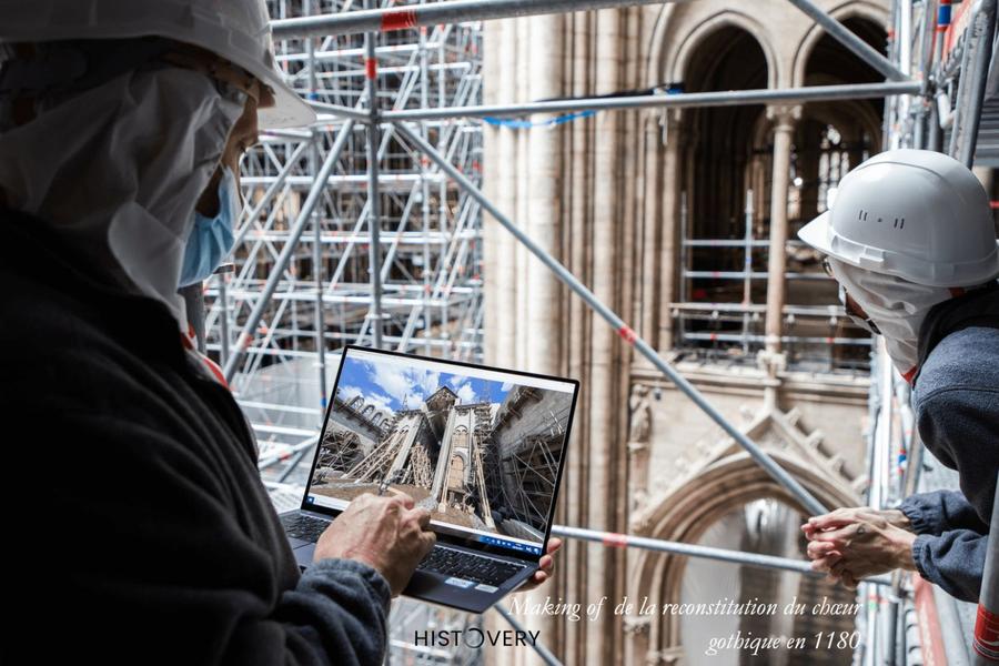 L'histoire de la cathédrale Notre - Dame de Paris, revivez en réalité augmentée les événements de ce monument emblématique_Bormes-les-Mimosas