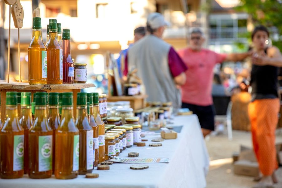 Thueyts - marché du vendredi 6