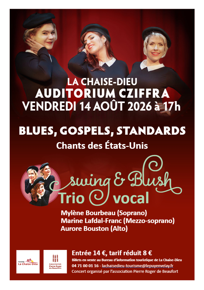 Concert de blues et Gospels : "Swing & Blush"