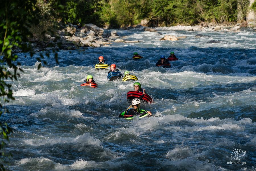 Hydrospeed sur l'Isère