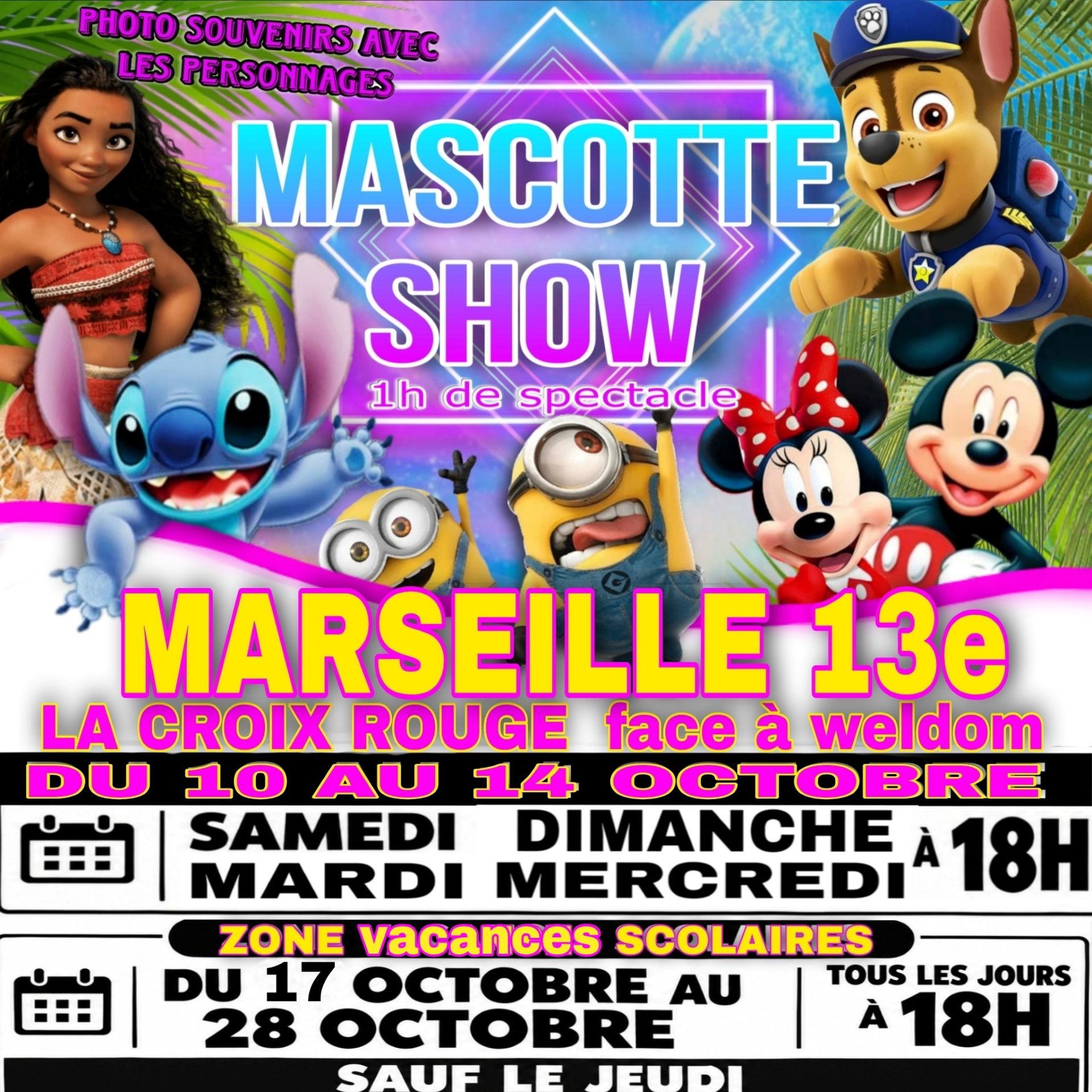 Mascotte show