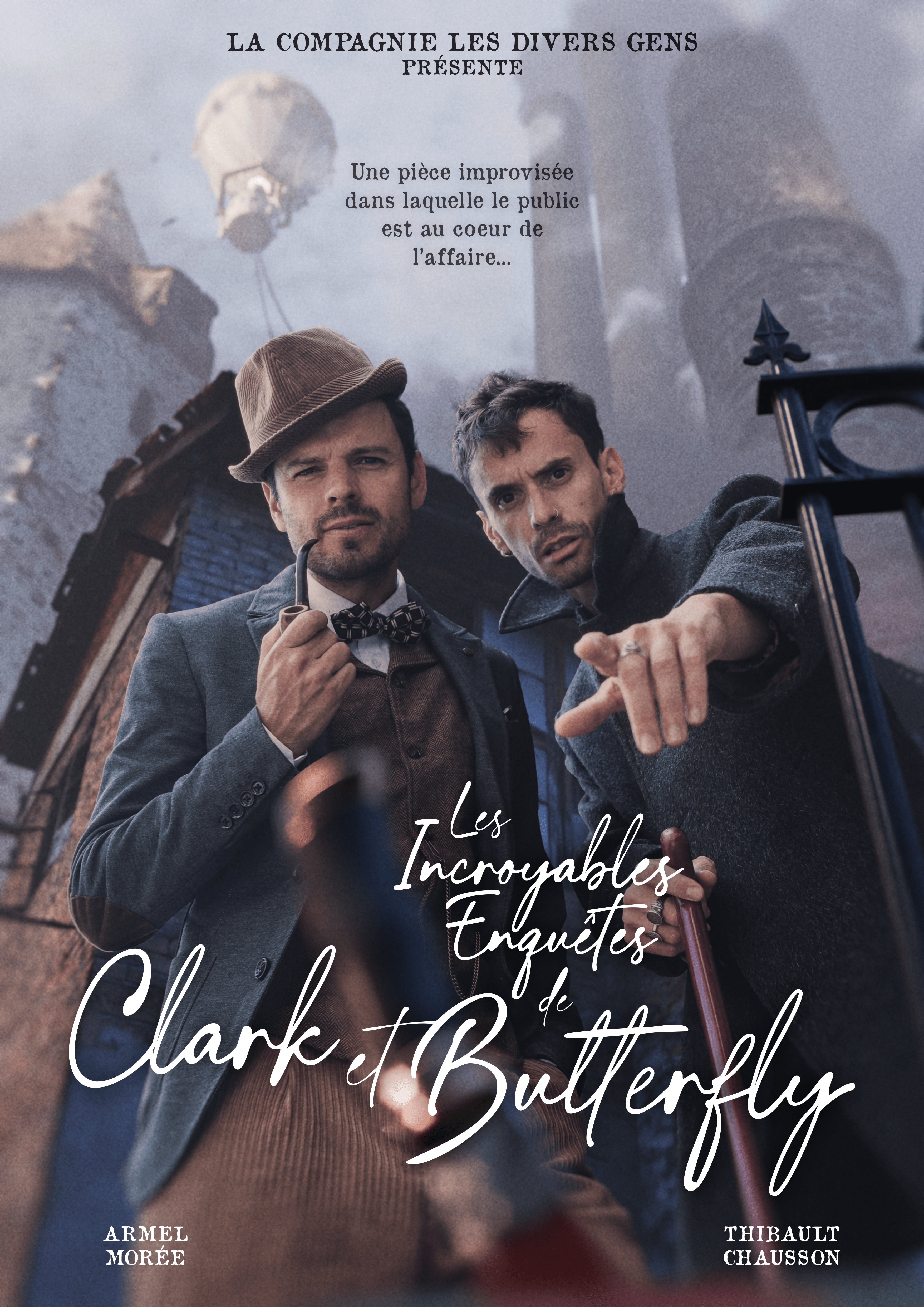 Théâtre "Les Incroyables Enquêtes de Clark et Butterfly"