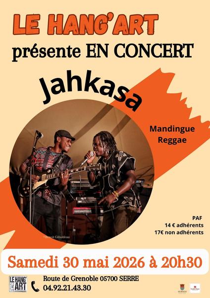 Concert au Hang'Art : Jahkasa
