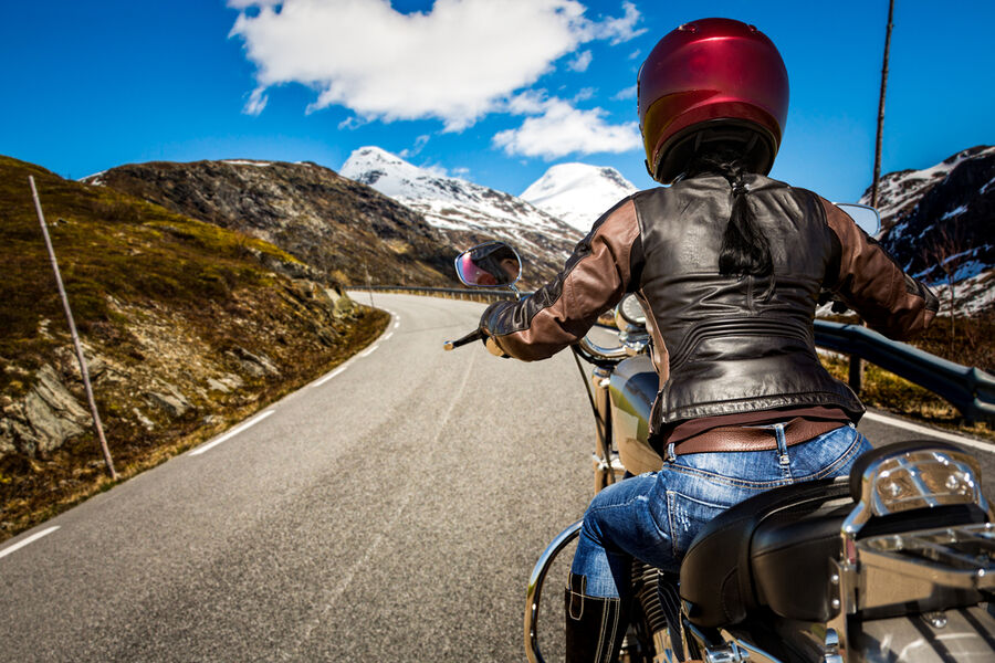 moto femme