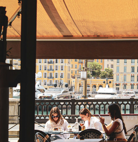 Gigi Tavola Nice Port, restaurant italien terrasse