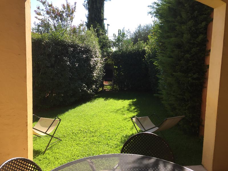 Jardin privé, clôturé et sans vis-à-vis