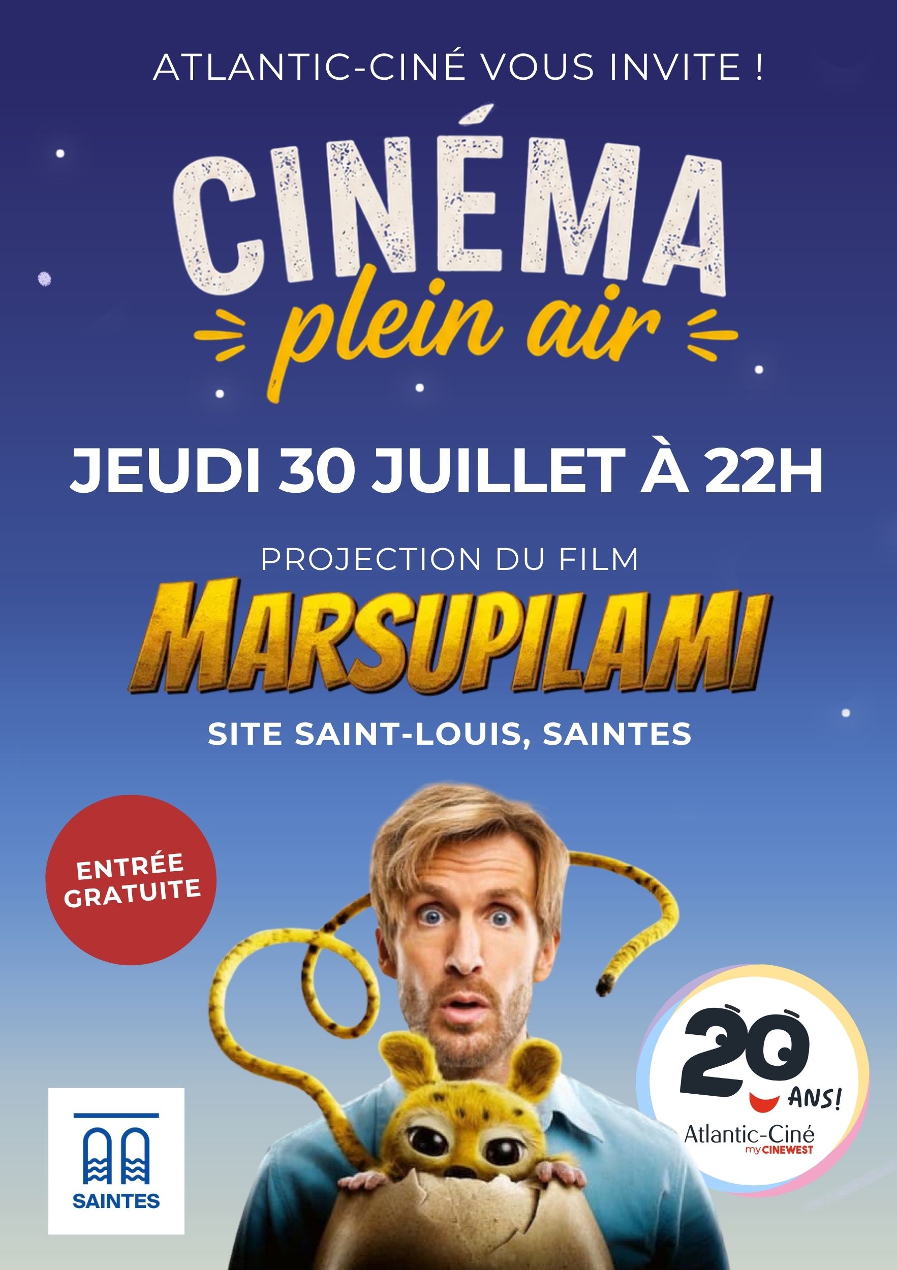 Ciné-concert plein Air : Marsupilami