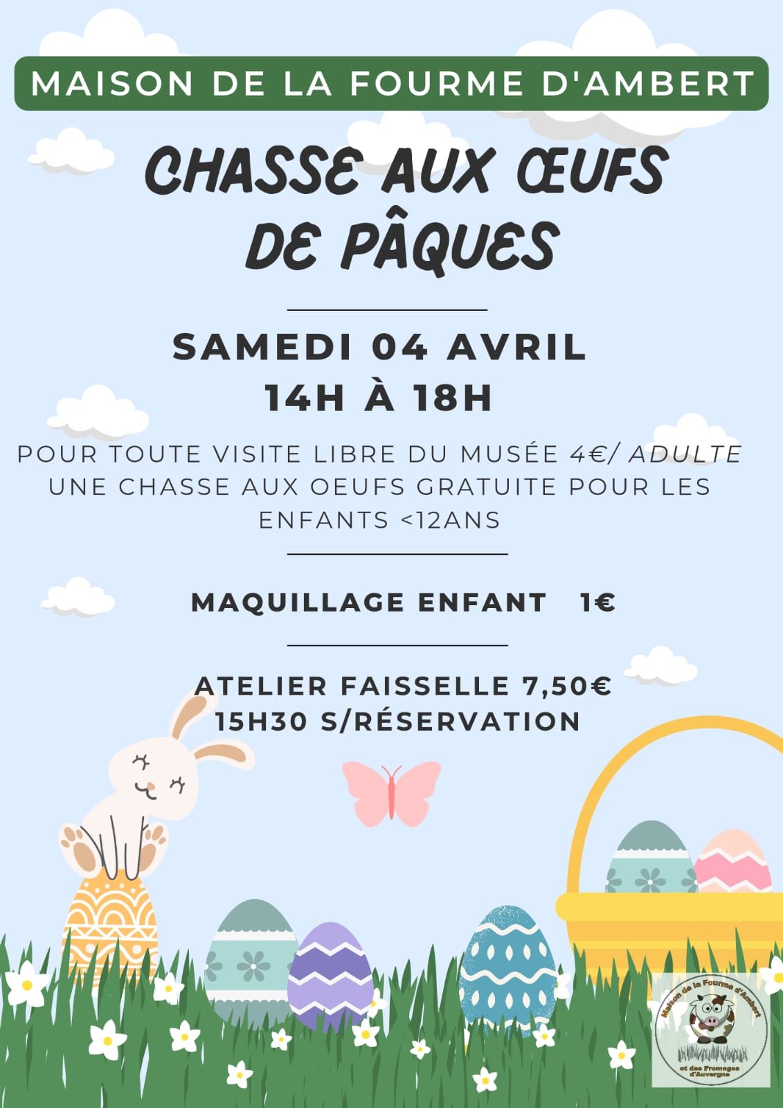 Chasse aux oeufs de Pâques // Ambert