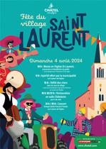 Affiche Saint Laurent 2024