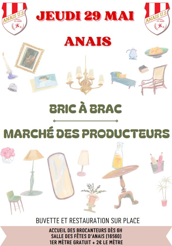 Bric à brac et marché de producteurs_Anais
