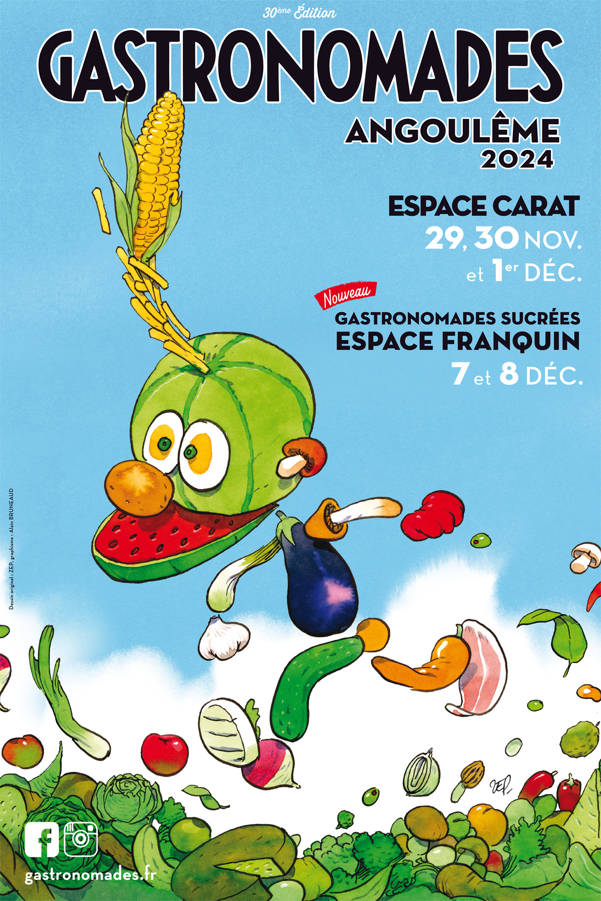 Les Gastronomades à l'Espace Franquin